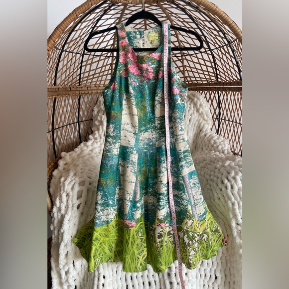 Anthropologie for Tracy Reese, SZ 4 midi dress pockets - Picture 3 of 15